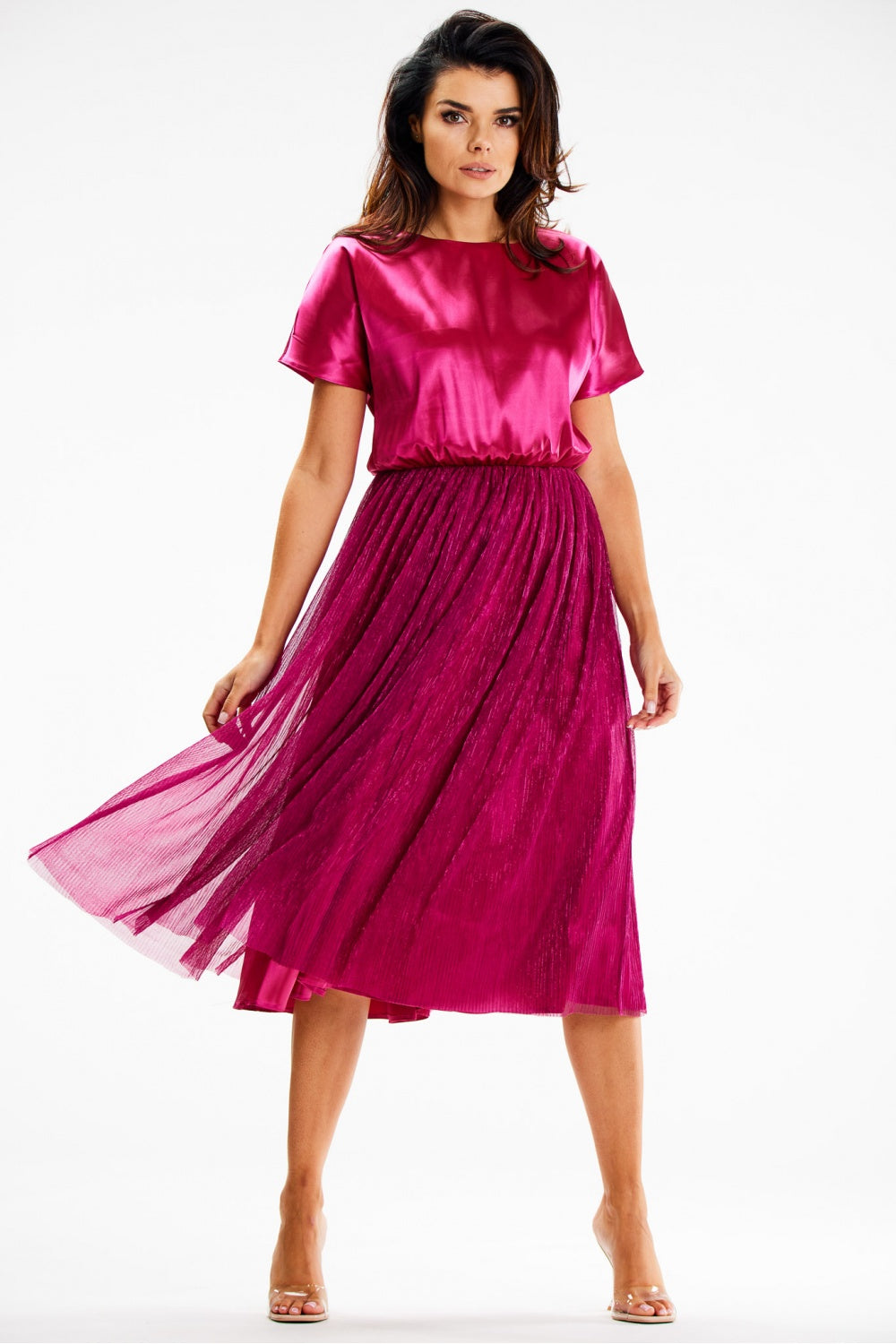Robe femme awama De Soirée De — rosé