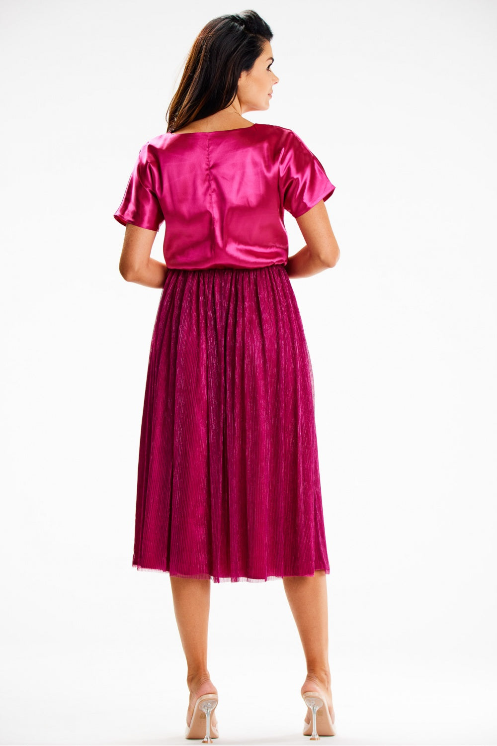 Robe femme awama De Soirée De — rosé