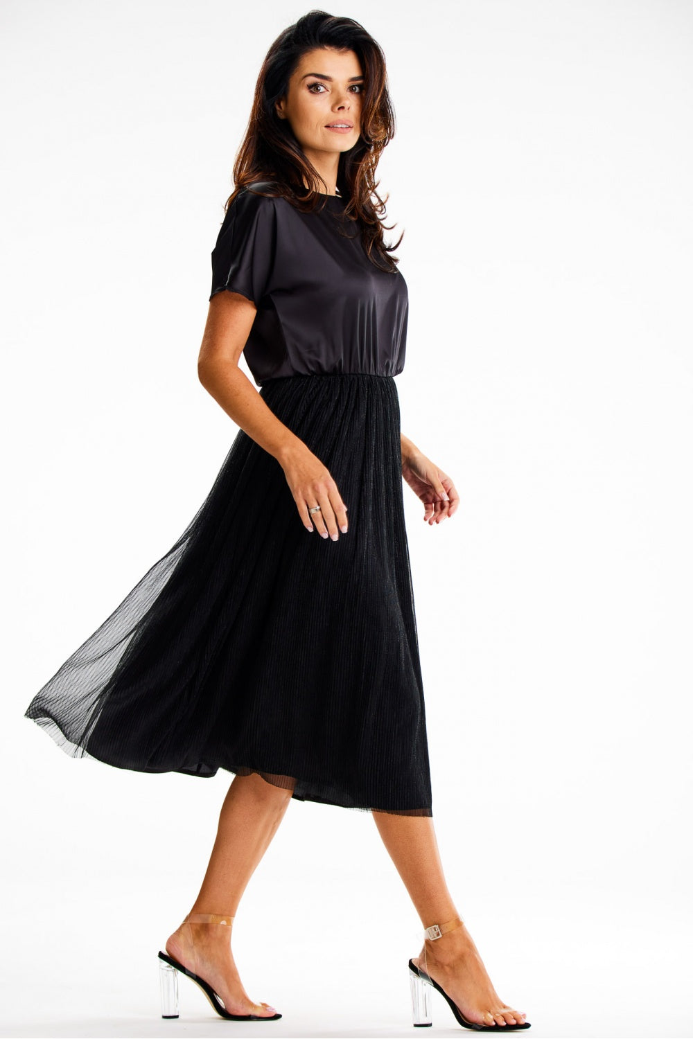 Robe femme awama De Soirée De — noir