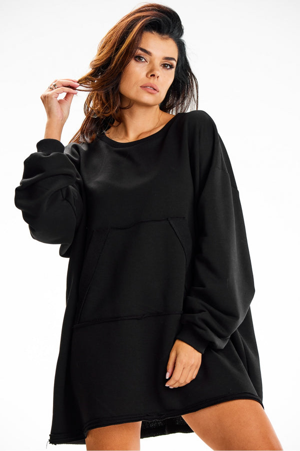 T-shirt femme Infinite You Sweatshirt Sweatshirt — noir