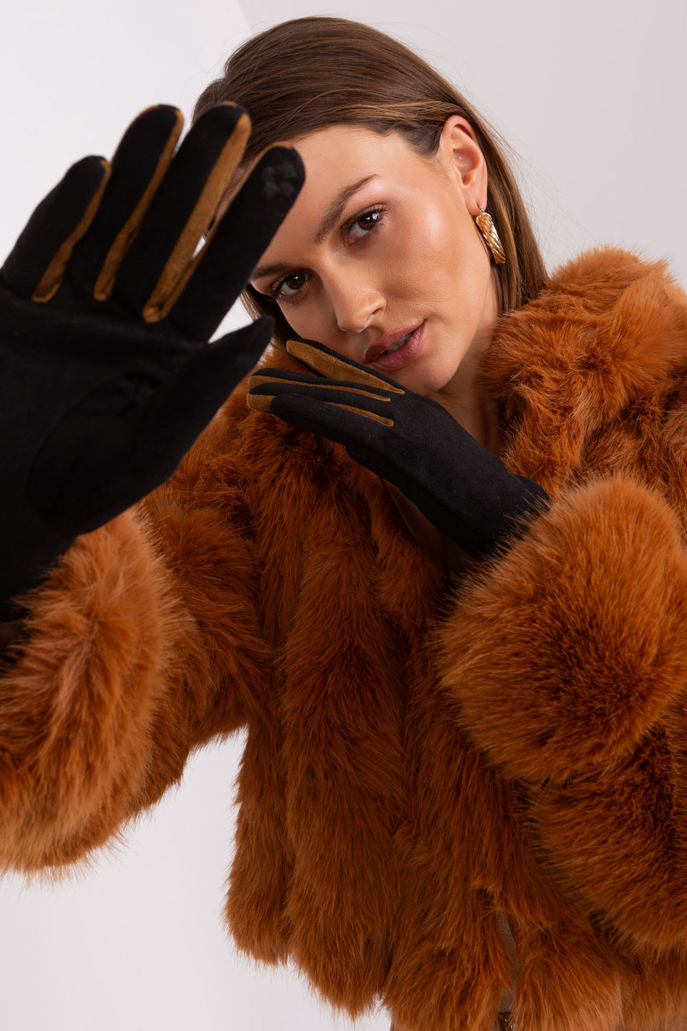 Gants femme AT — noir
