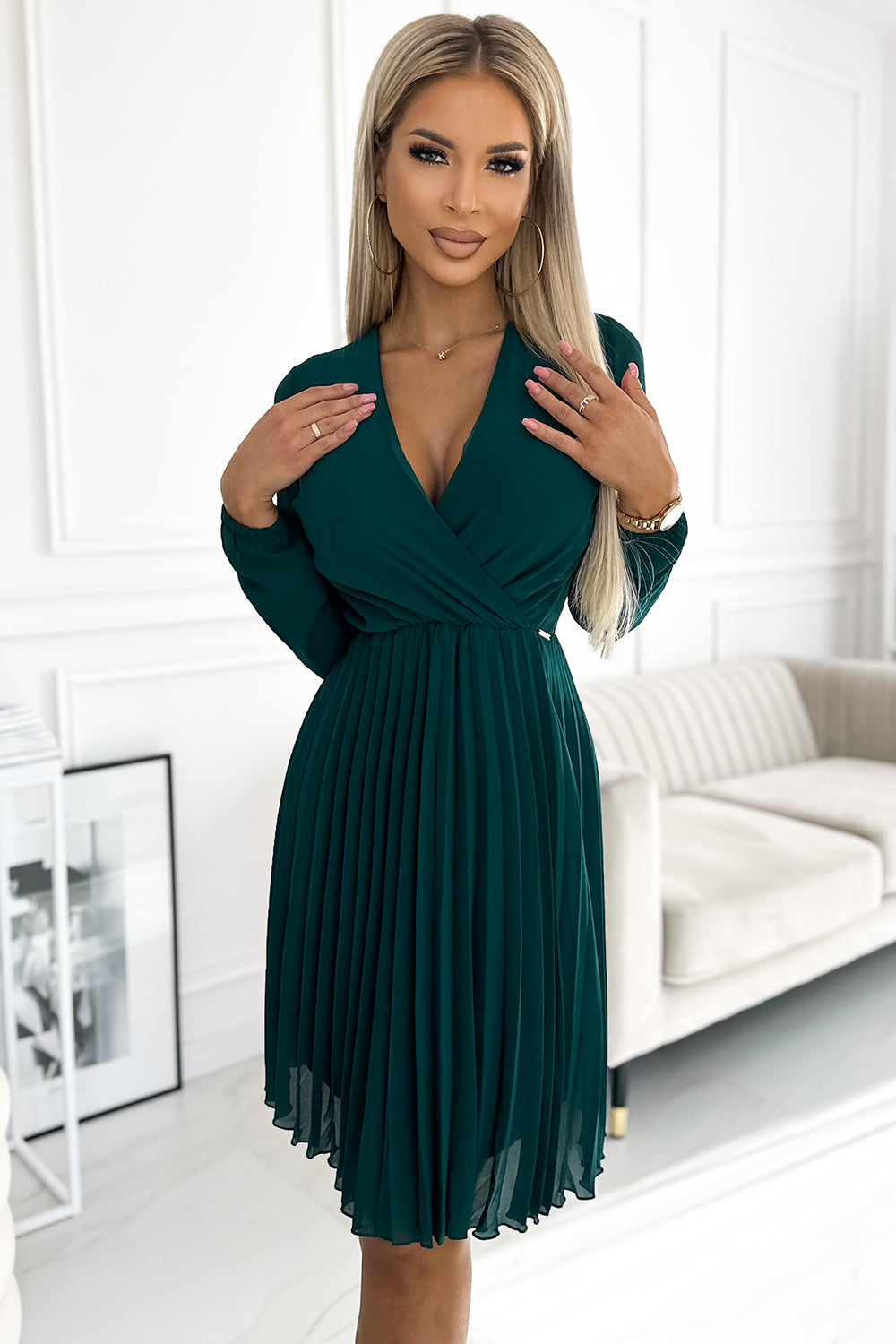 Robe femme Numoco De Cocktail De — vert