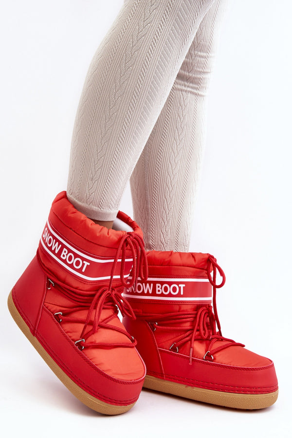 Bottes femme Step in style De Neige De — rouge