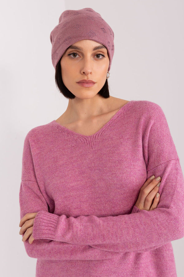 Bonnet femme AT — violet