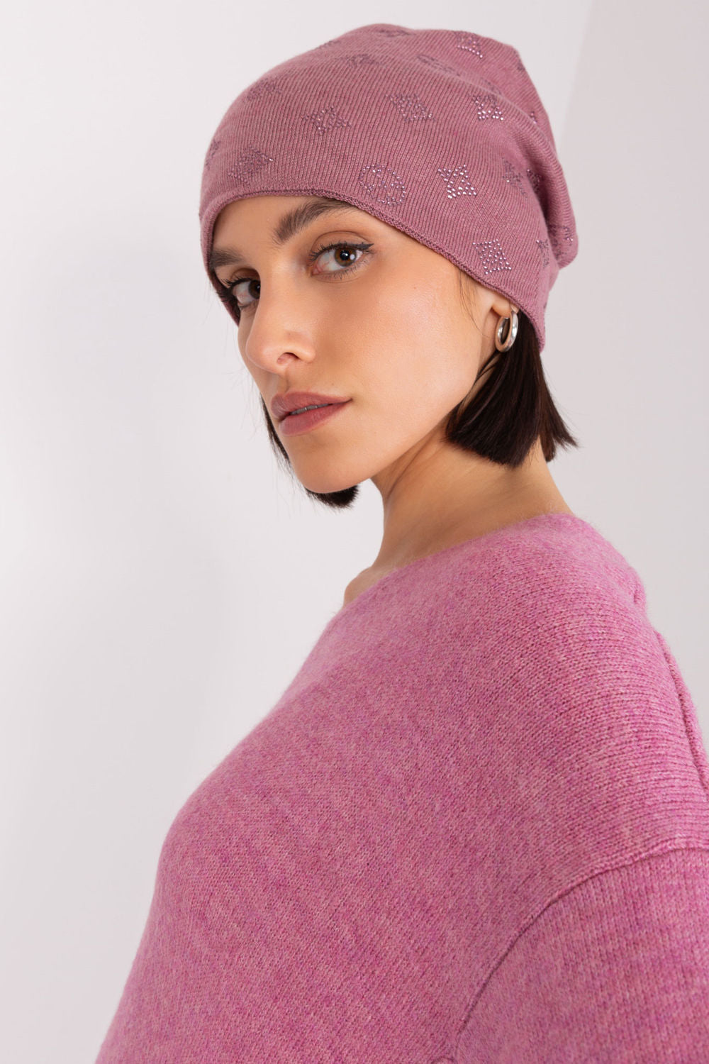 Bonnet femme AT — violet