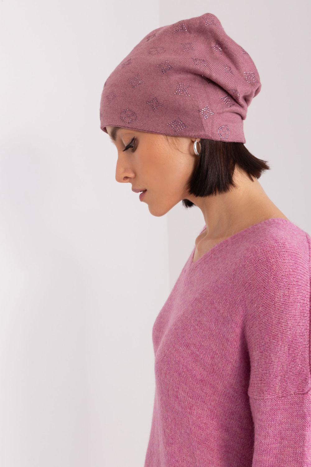 Bonnet femme AT — violet