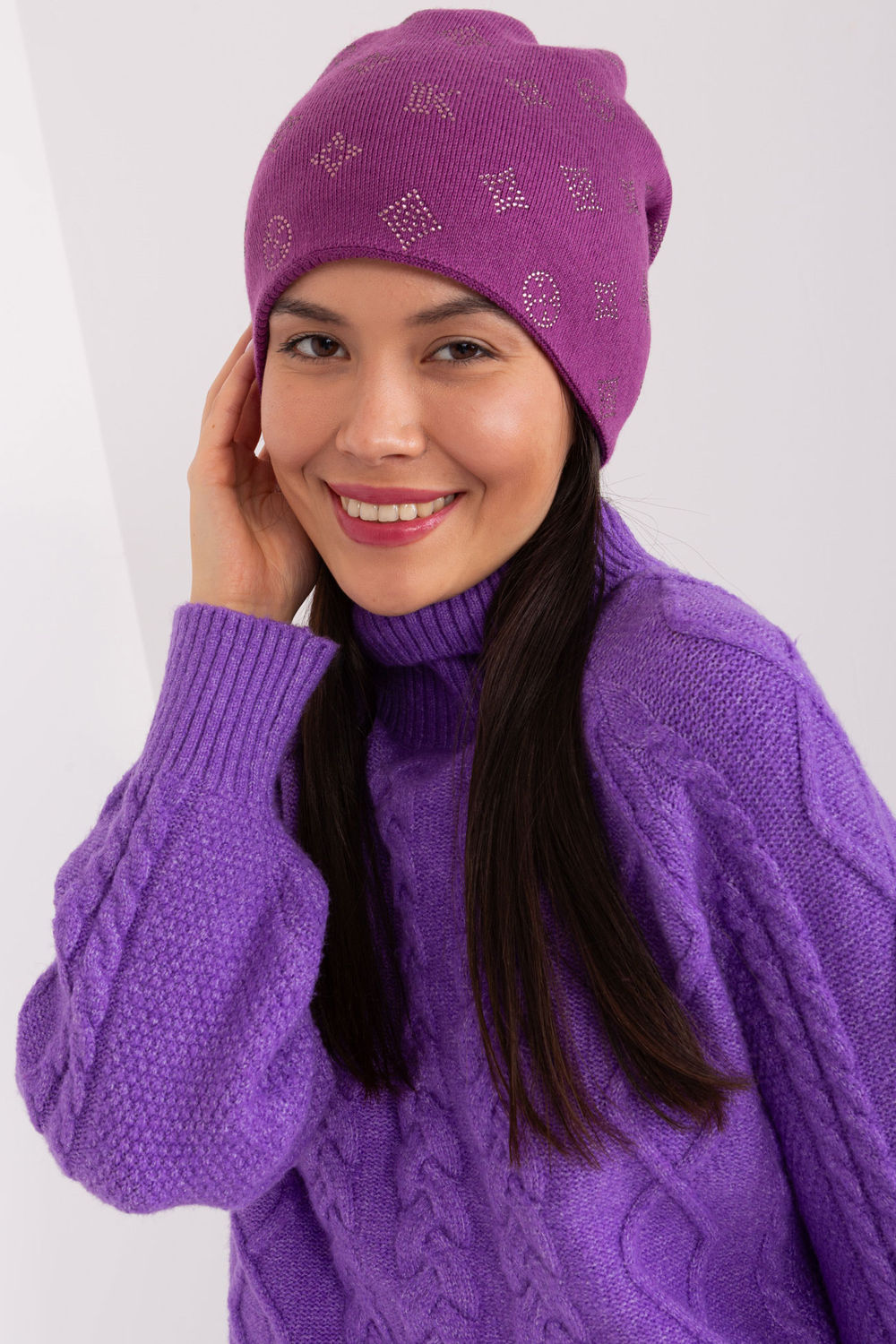Bonnet femme AT — violet