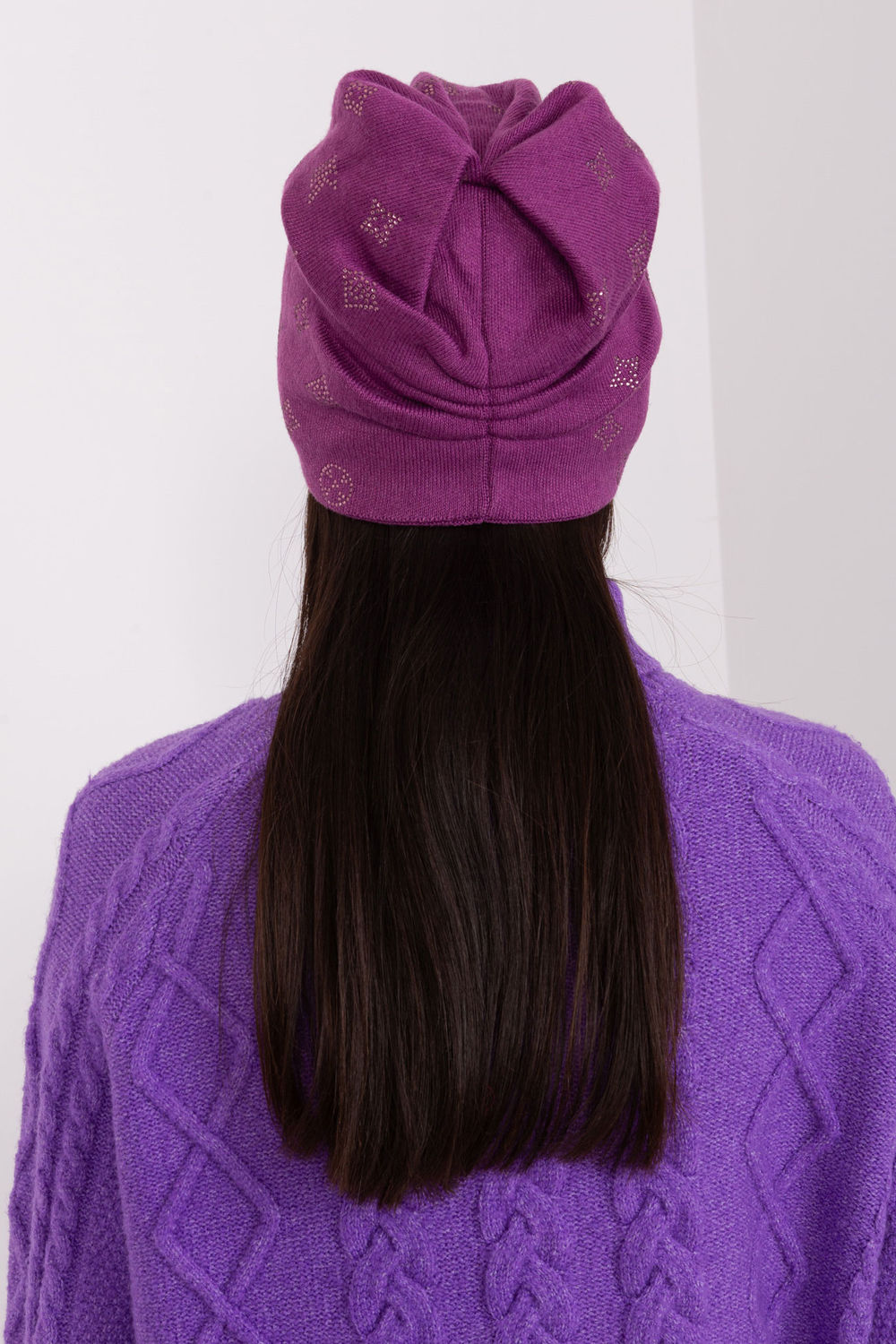 Bonnet femme AT — violet