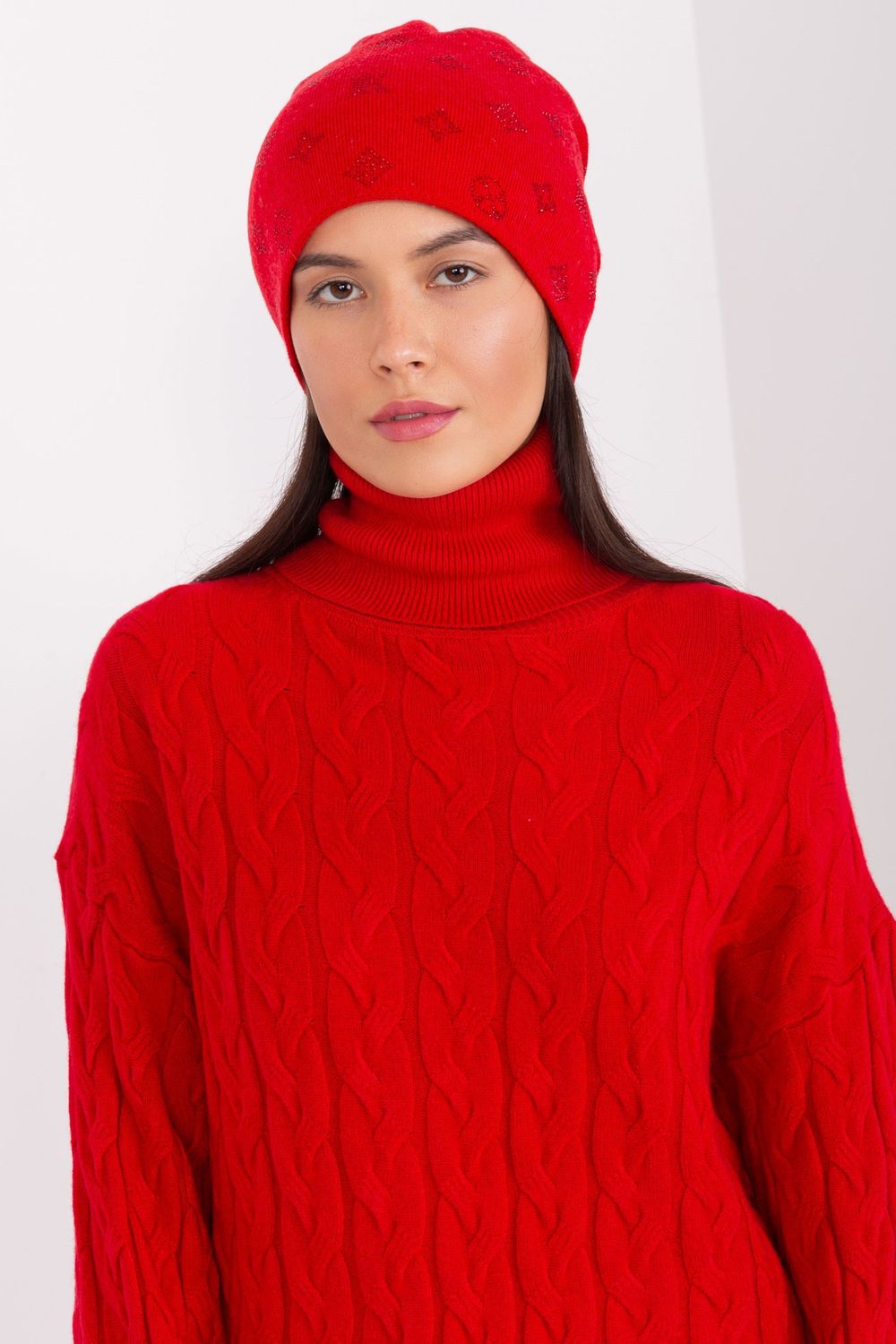 Bonnet femme AT — rouge