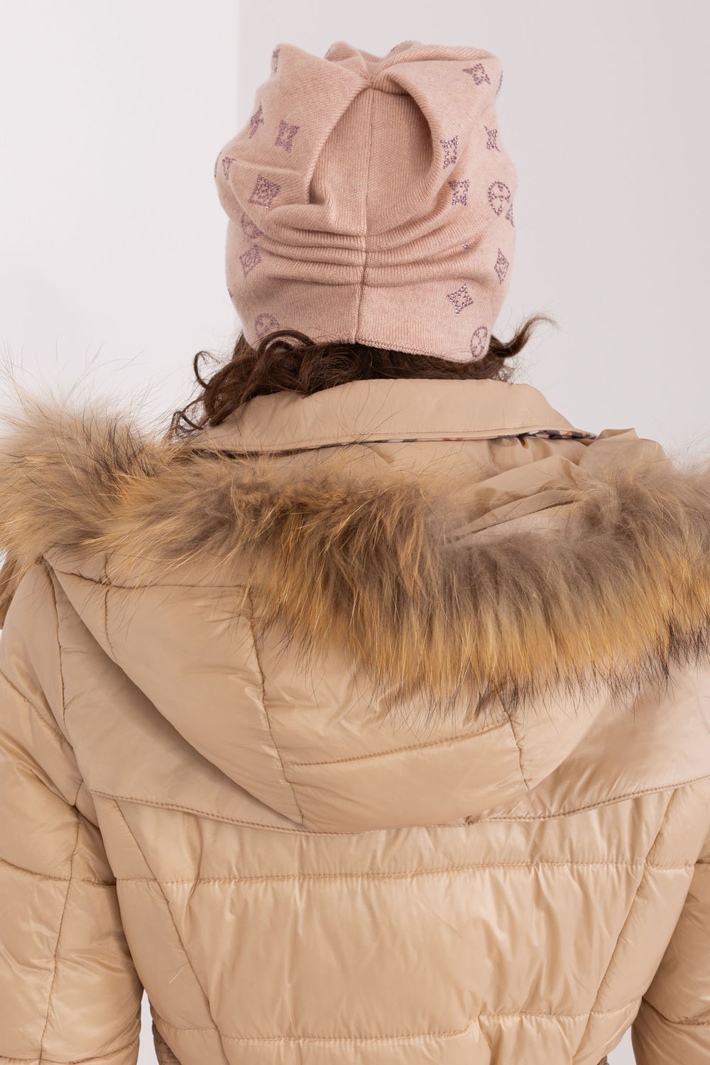 Bonnet femme AT — rosé