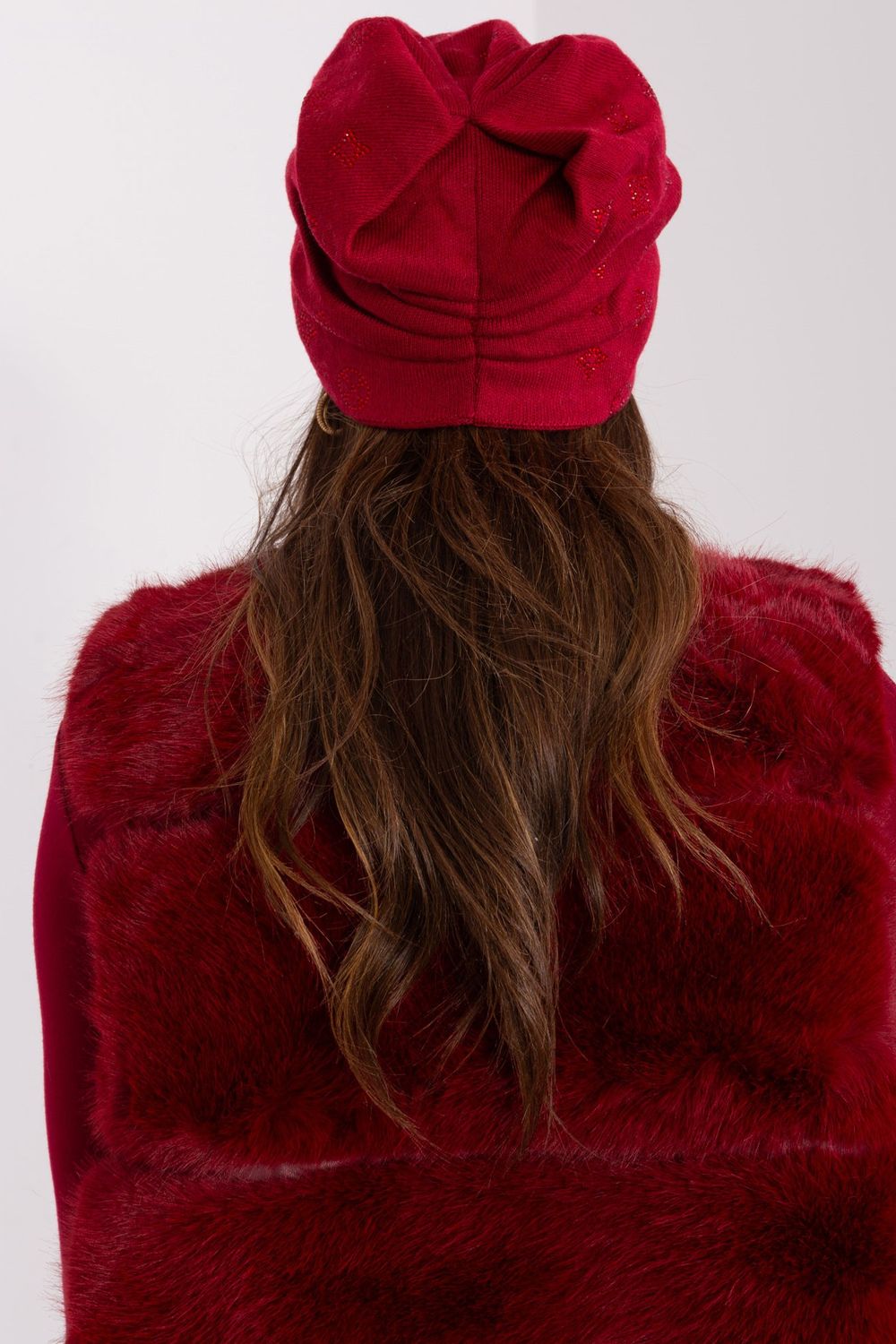 Bonnet femme AT — rouge