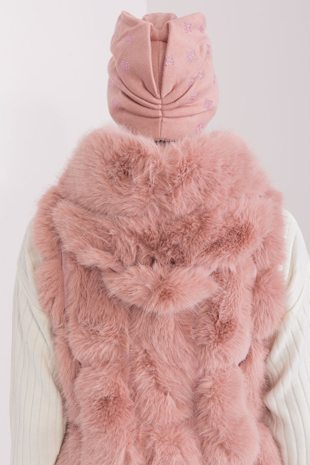 Bonnet femme AT — rosé