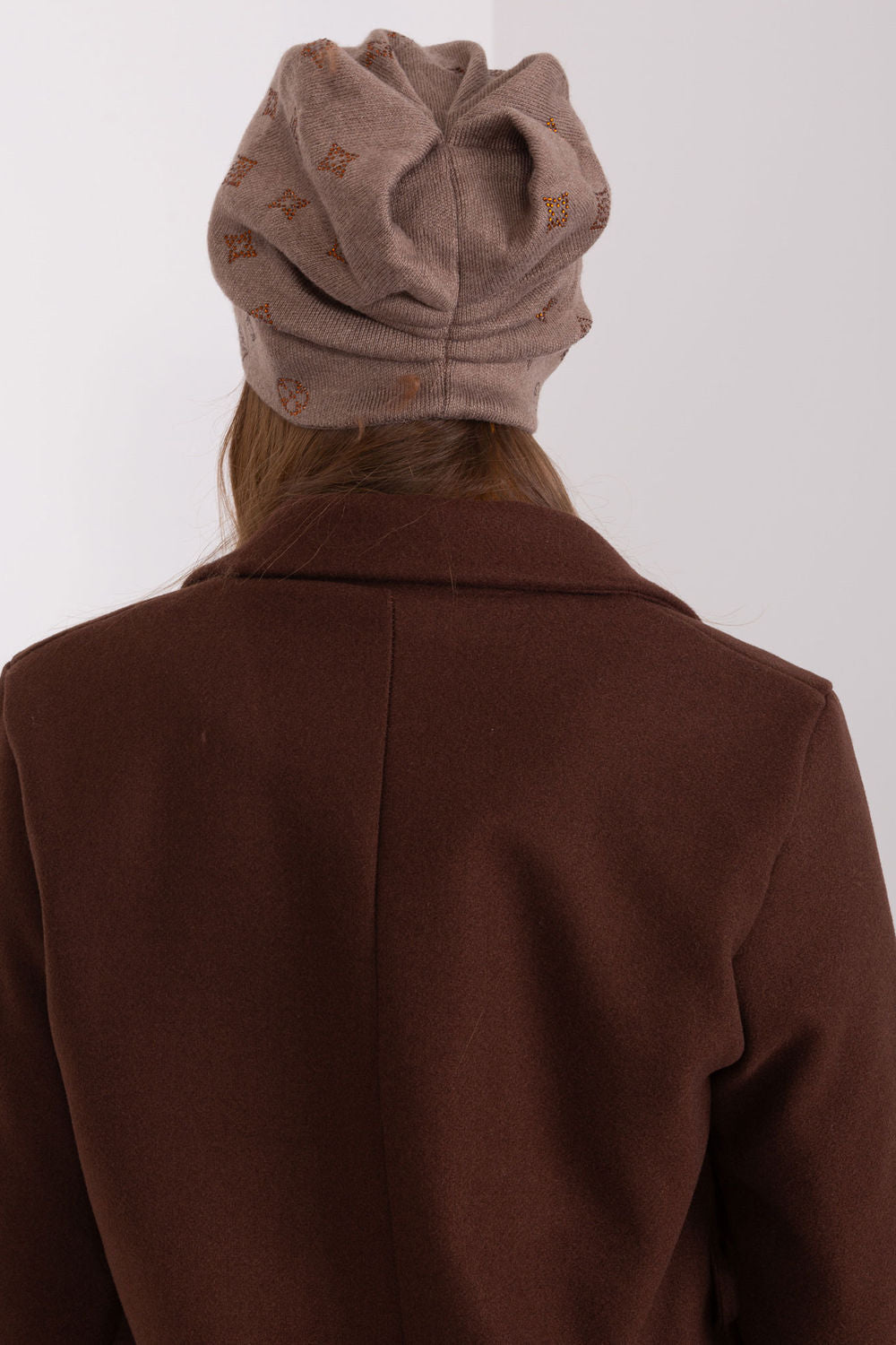 Bonnet femme AT — brun