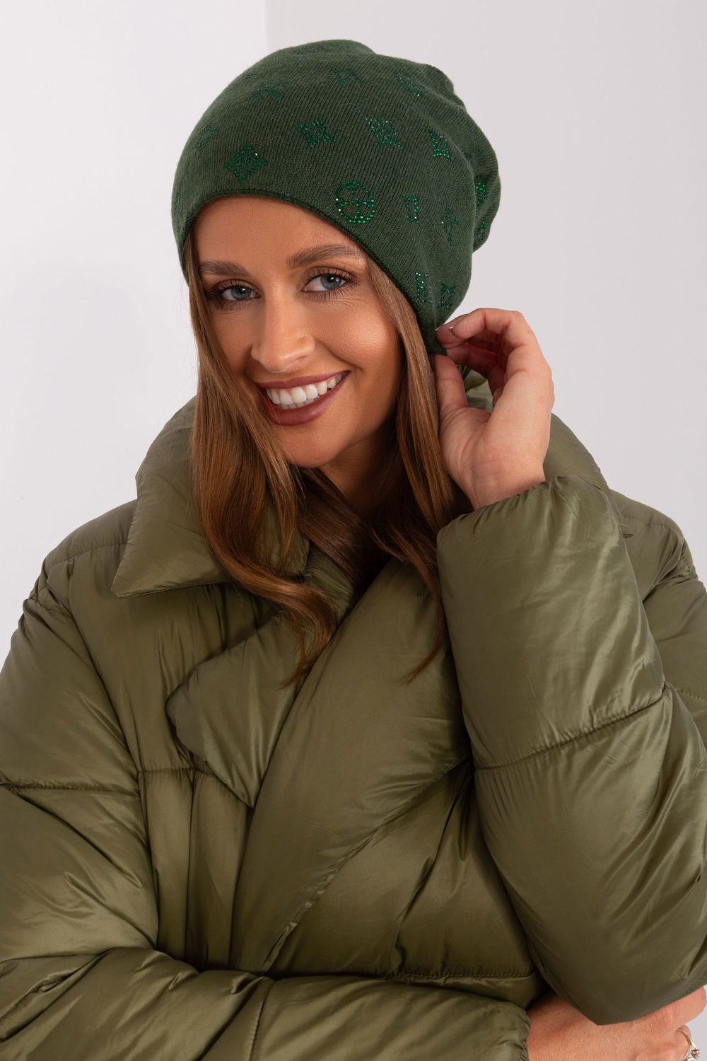 Bonnet femme AT — vert