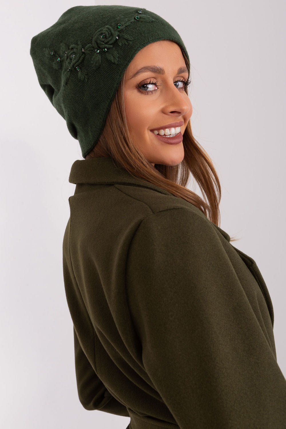 Bonnet femme AT — vert