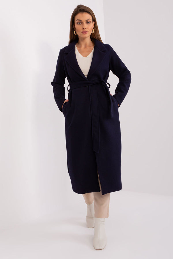 Manteau femme Och Bella — bleu marine
