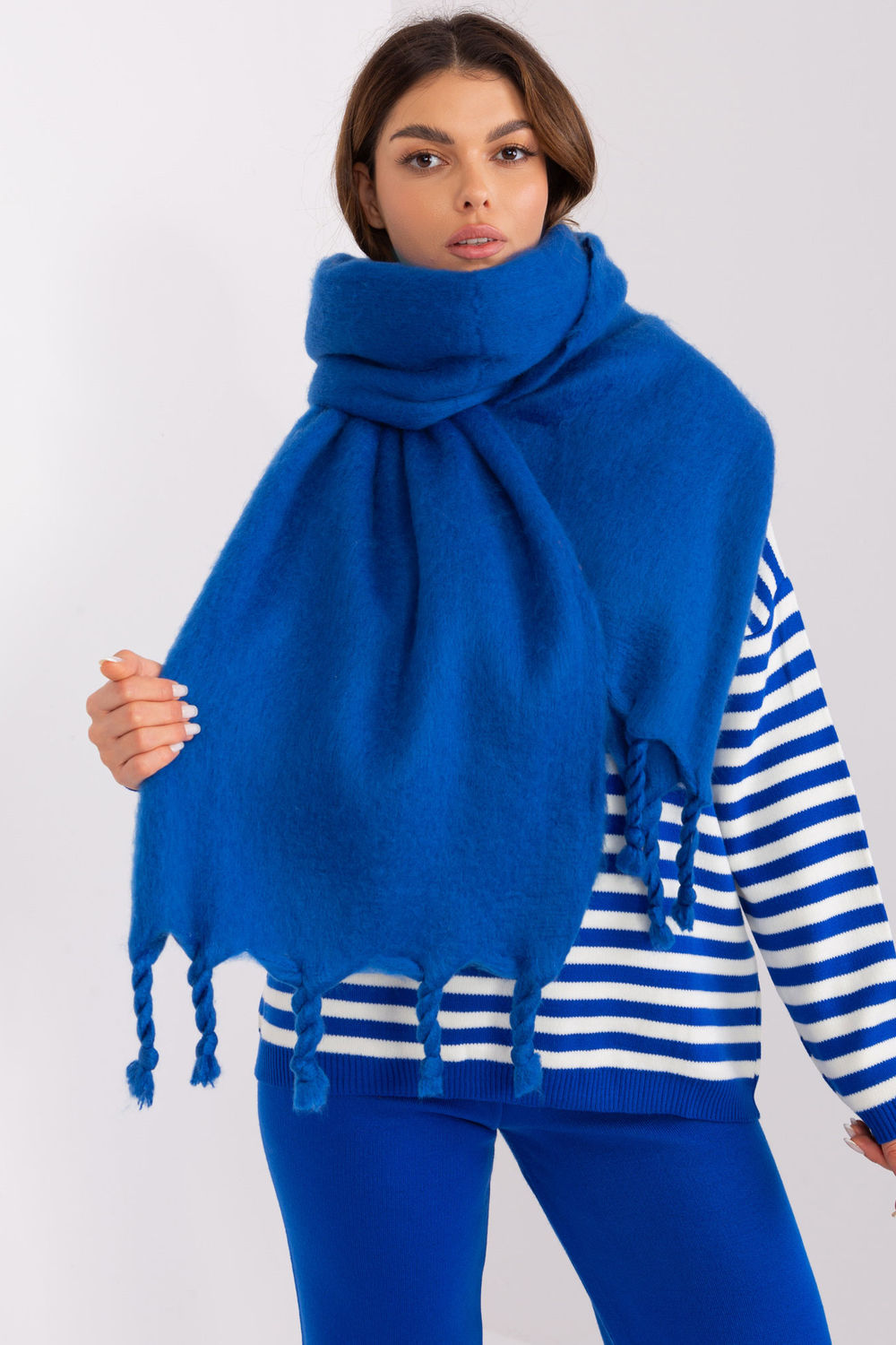 Châle femme AT — bleu