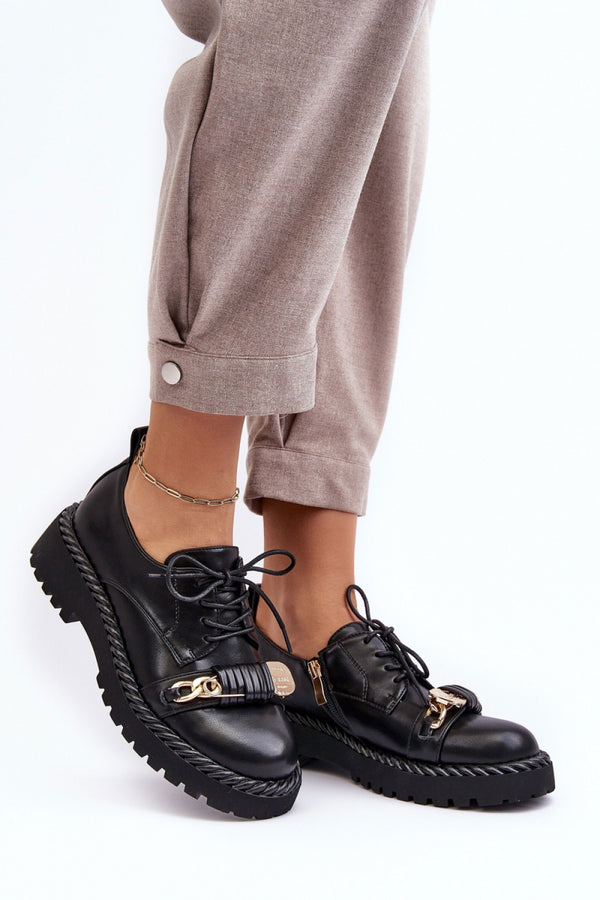 Bottes femme Step in style Chaussures Basses Chaussures — noir