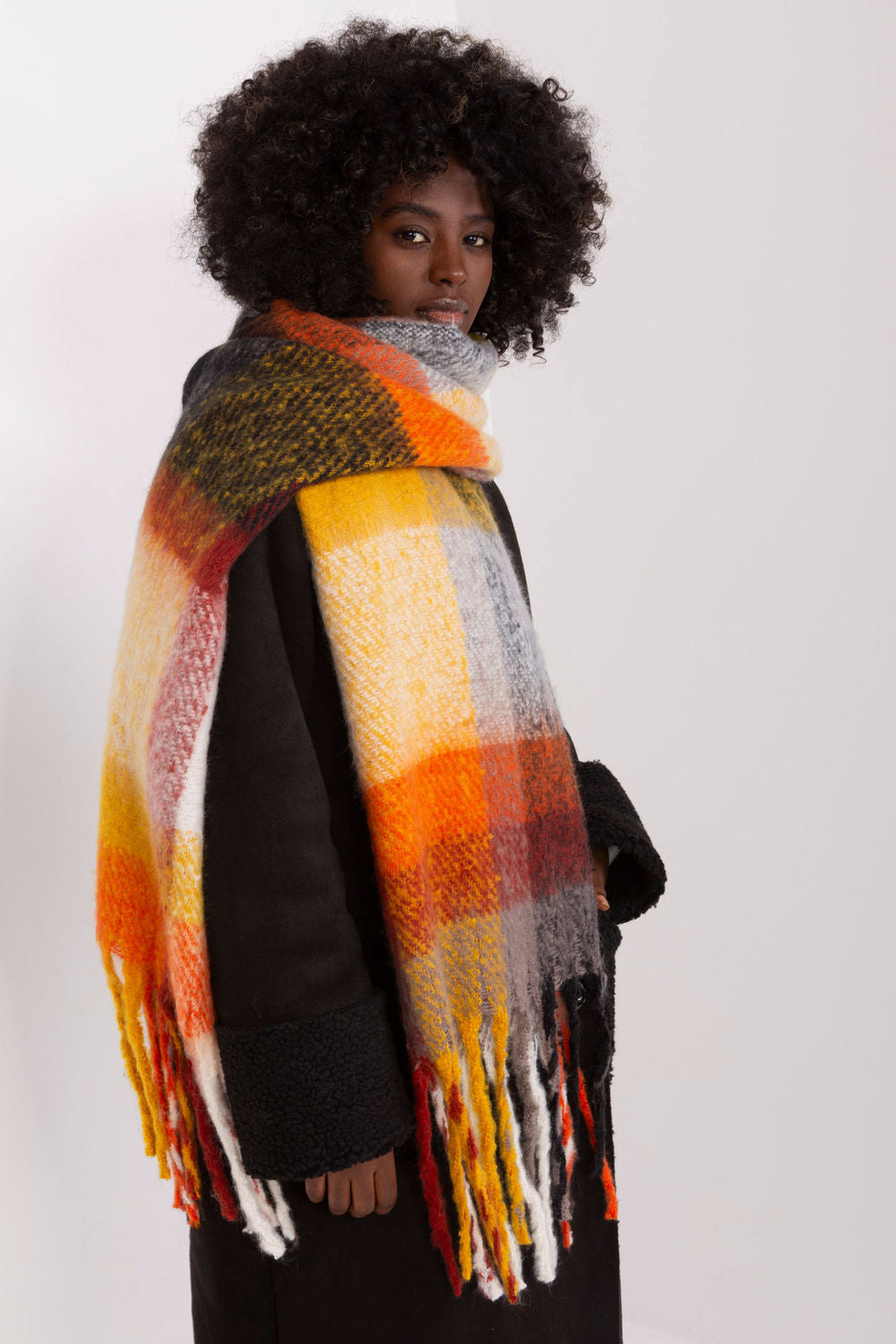 Châle femme AT — orange