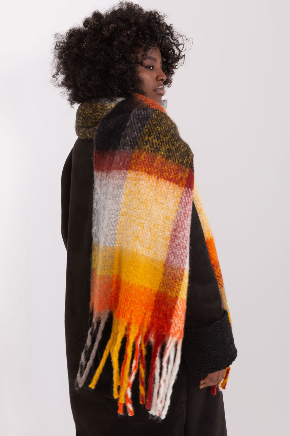 Châle femme AT — orange