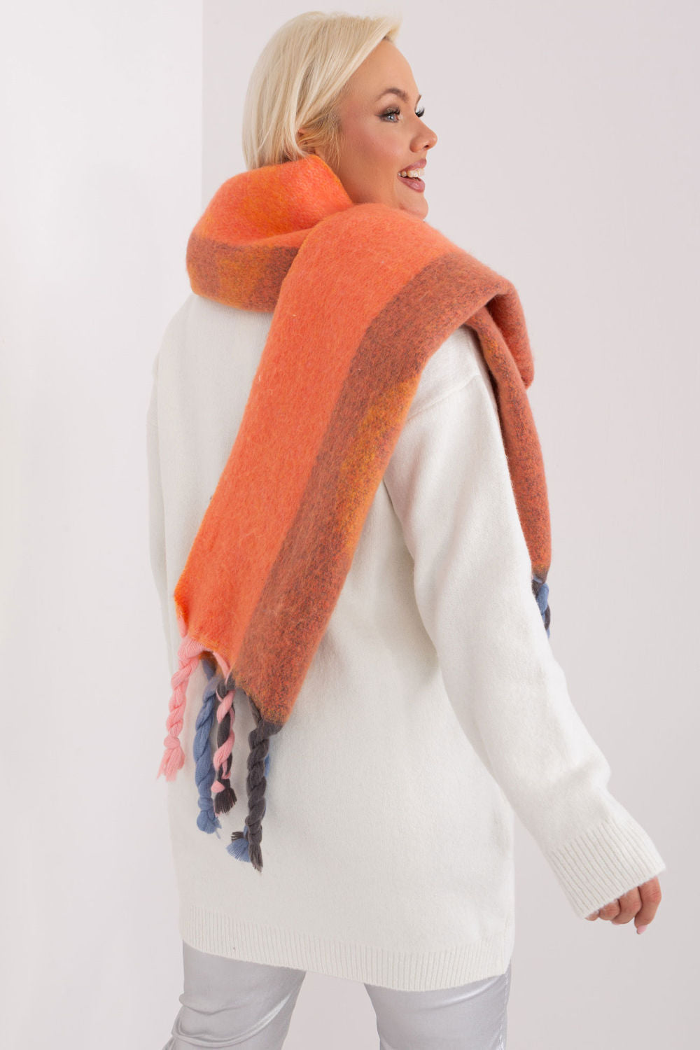 Châle femme AT — orange