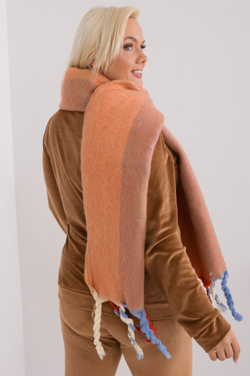 Châle femme AT — orange
