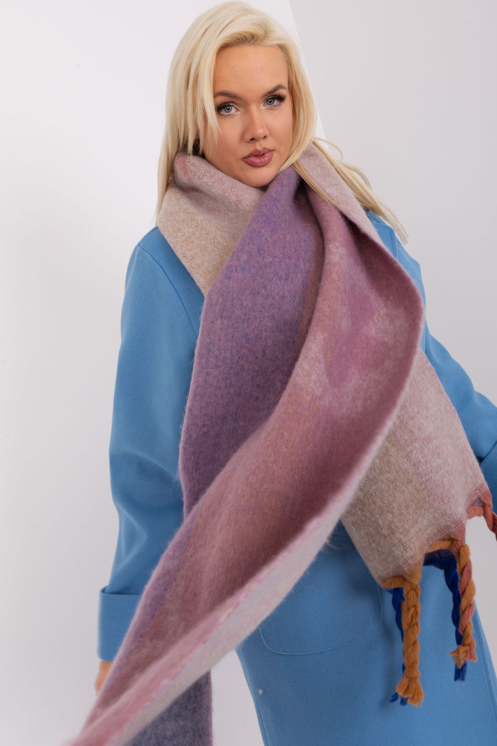 Châle femme AT — violet
