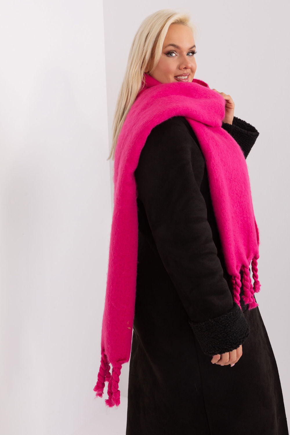 Châle femme AT — rosé