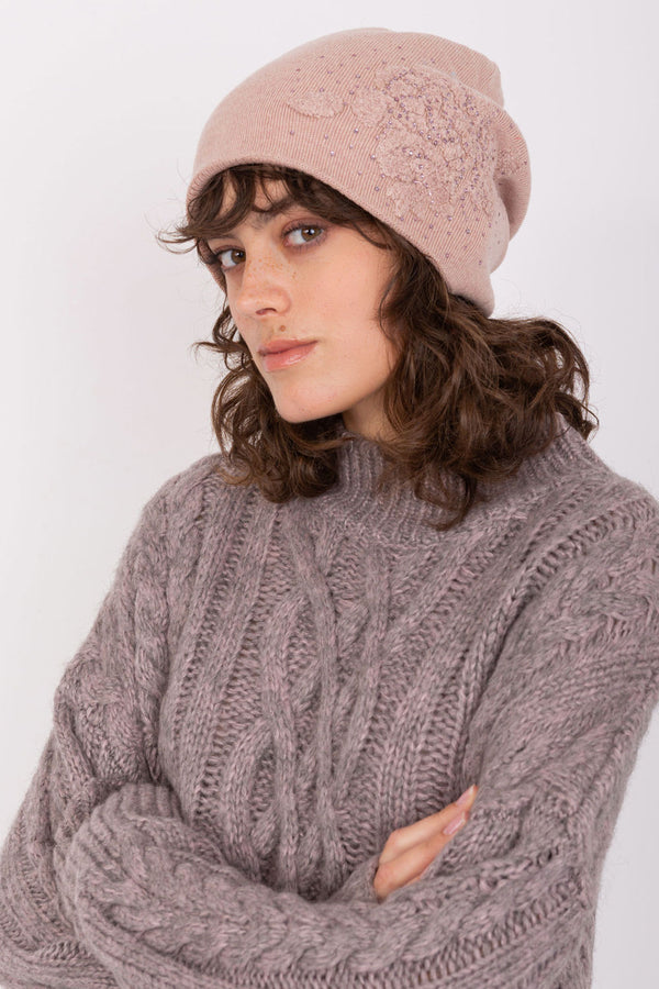Bonnet femme AT — rosé