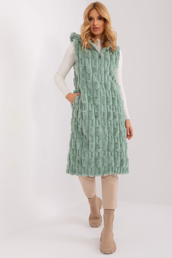 Gilet femme AT — vert