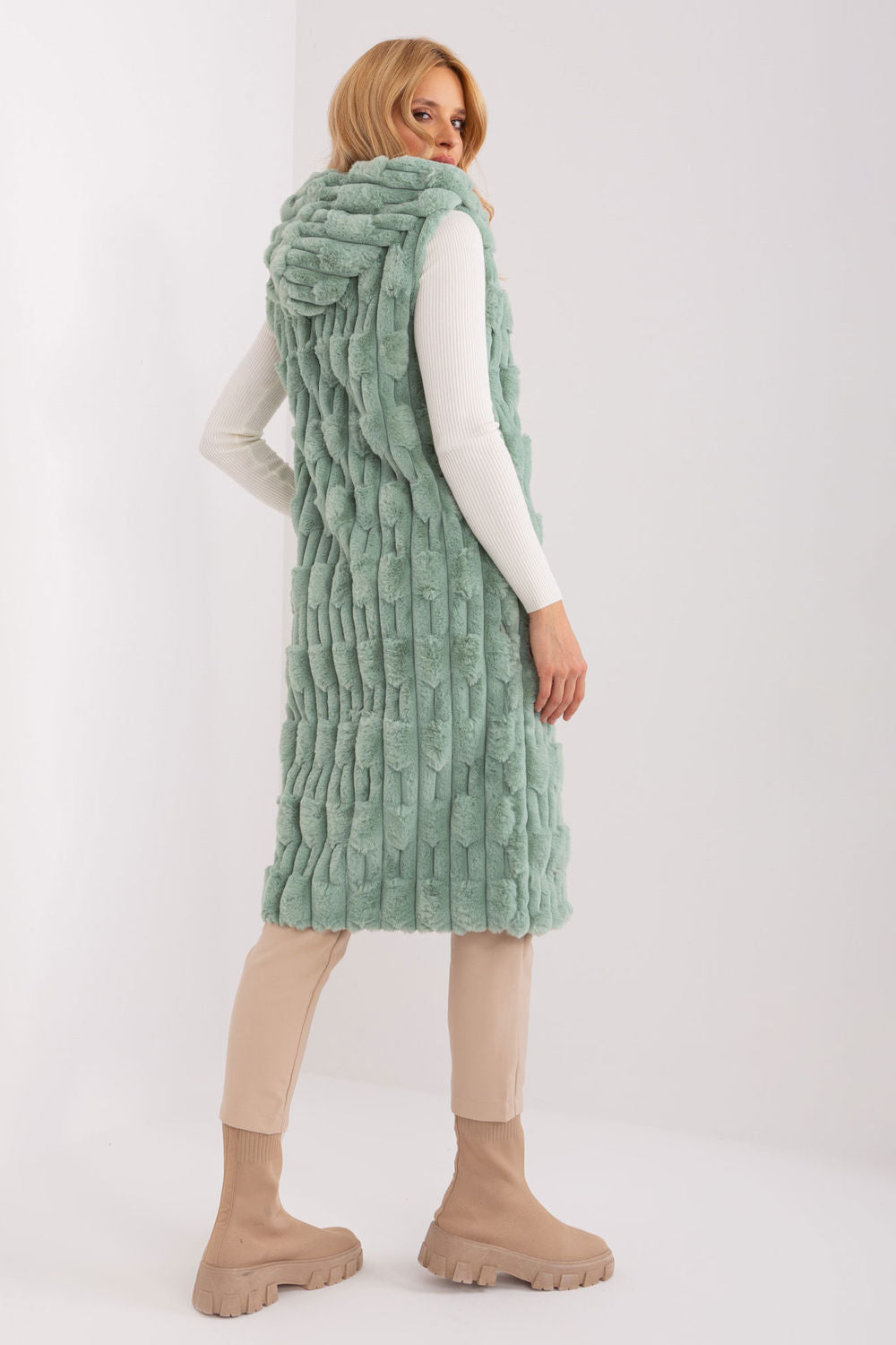 Gilet femme AT — vert