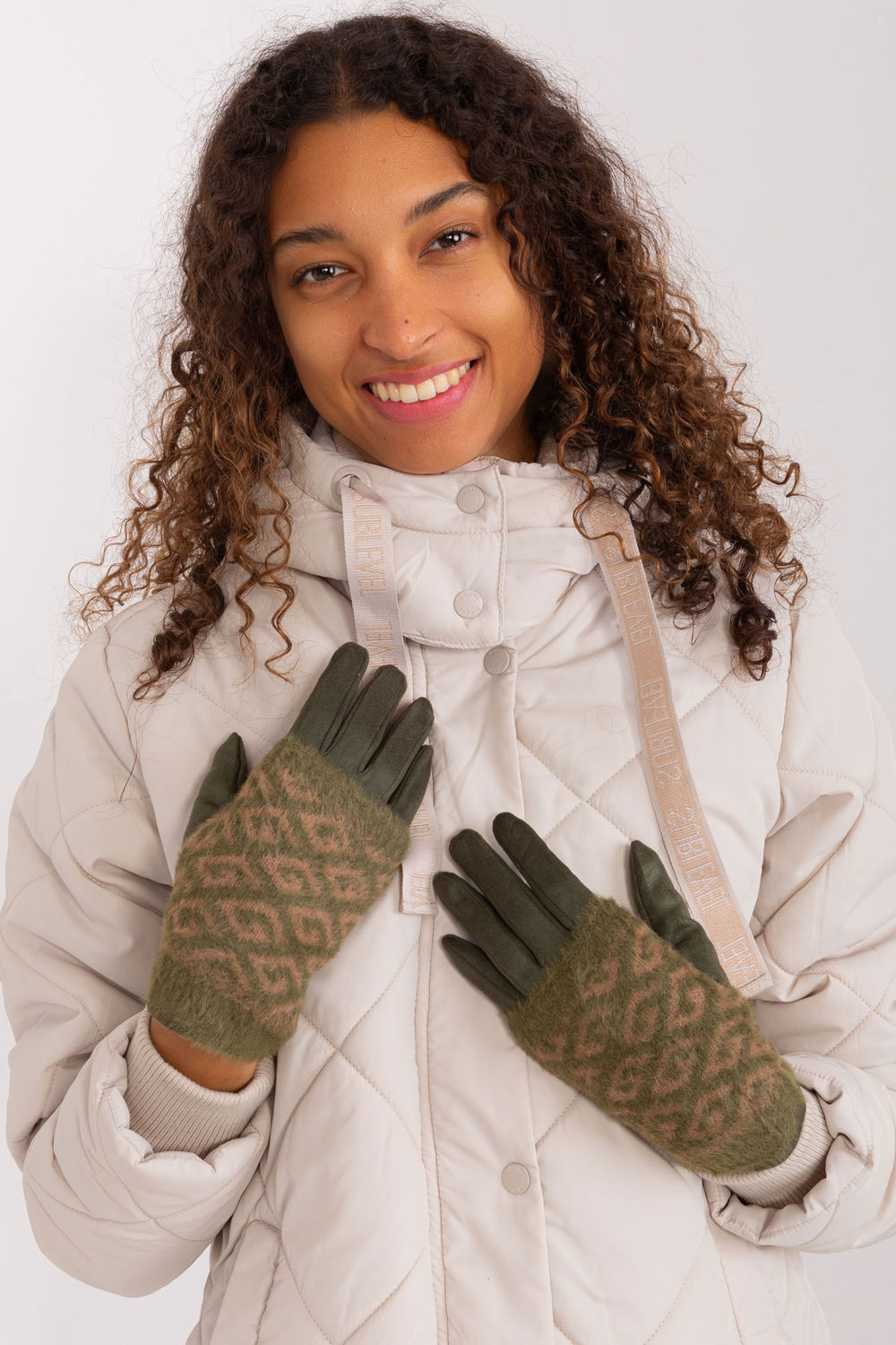 Gants femme AT — vert
