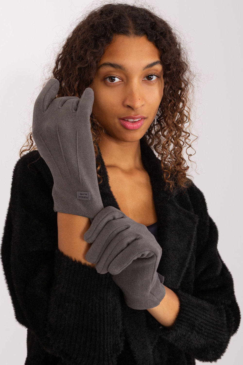 Gants femme AT — gris