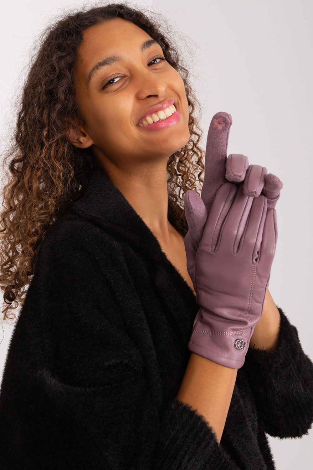 Gants femme AT — violet