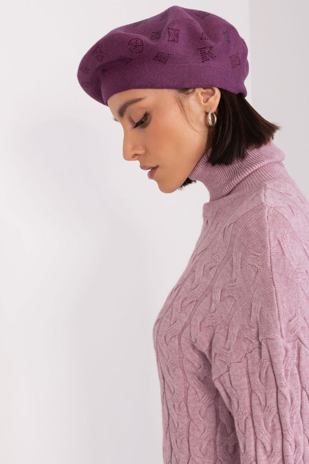 Béret femme AT — violet
