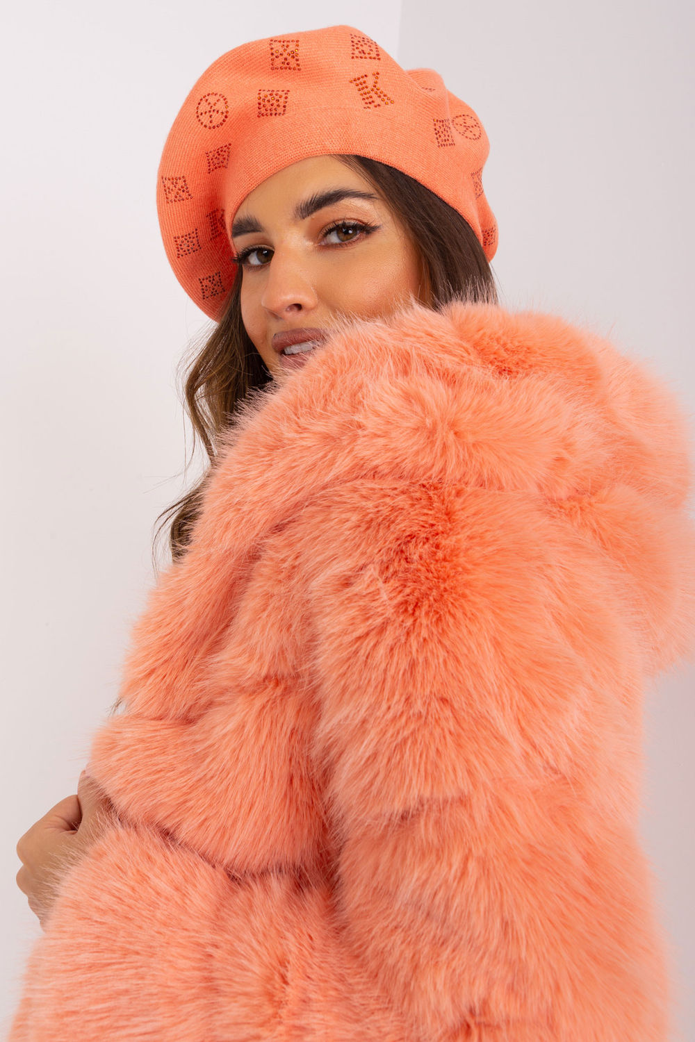 Béret femme AT — orange
