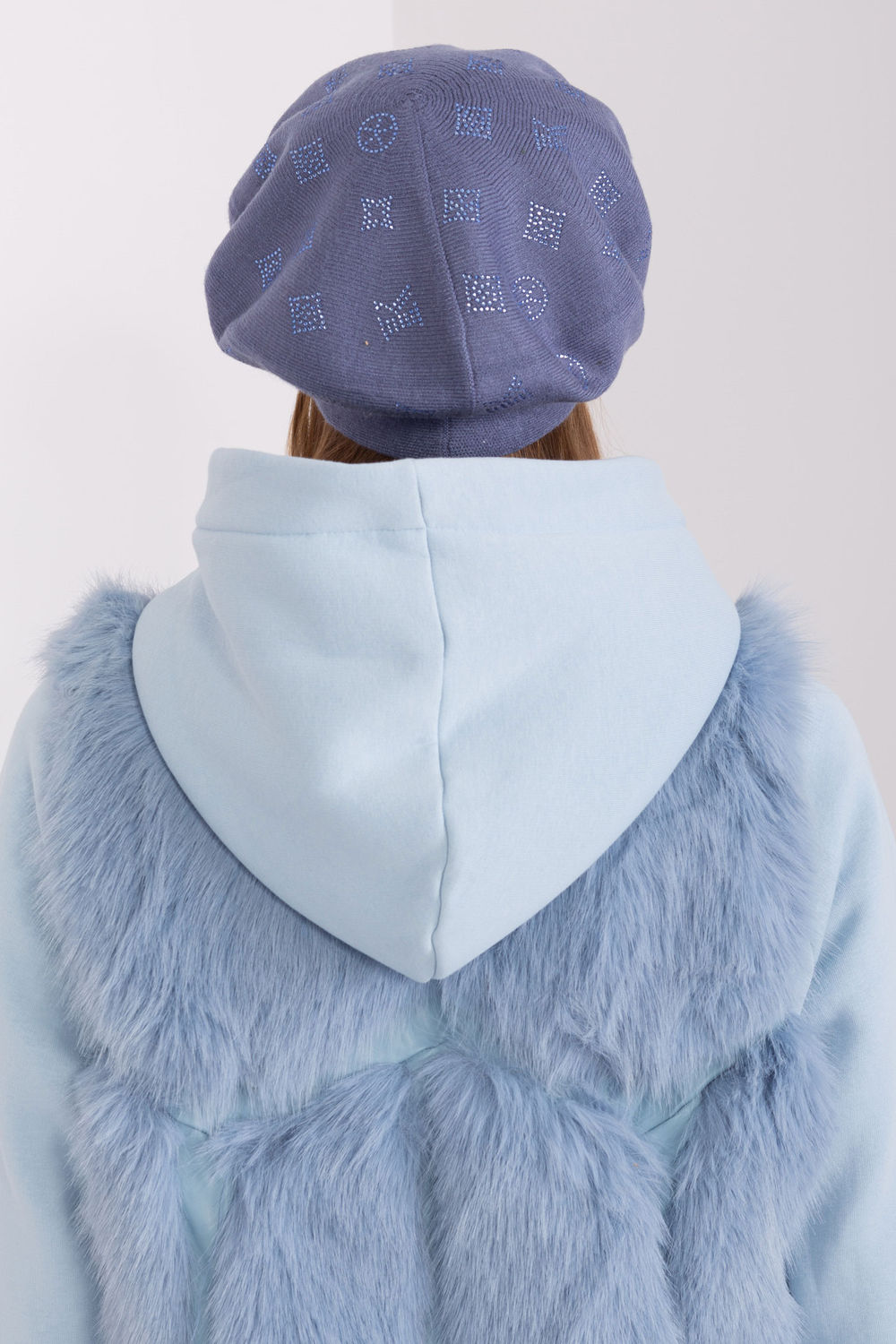 Béret femme AT — bleu