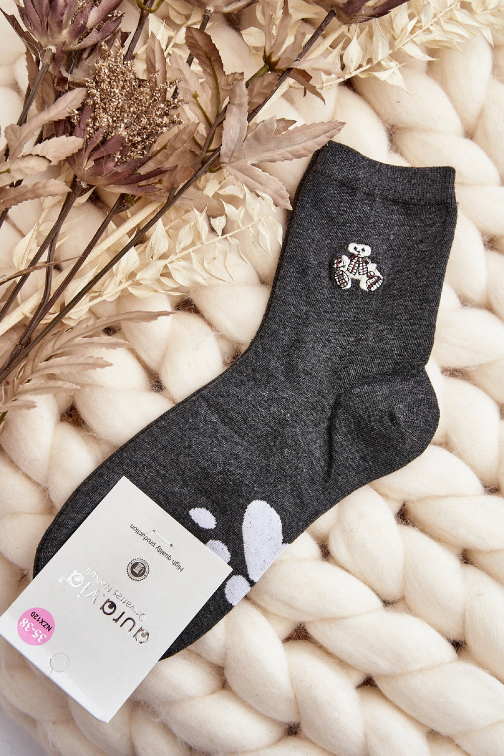Chaussettes femme Step in style — gris