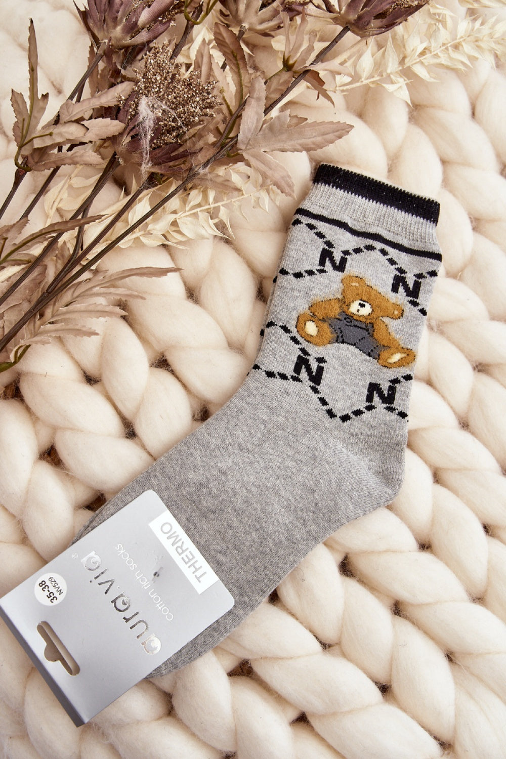 Chaussettes femme Step in style — gris
