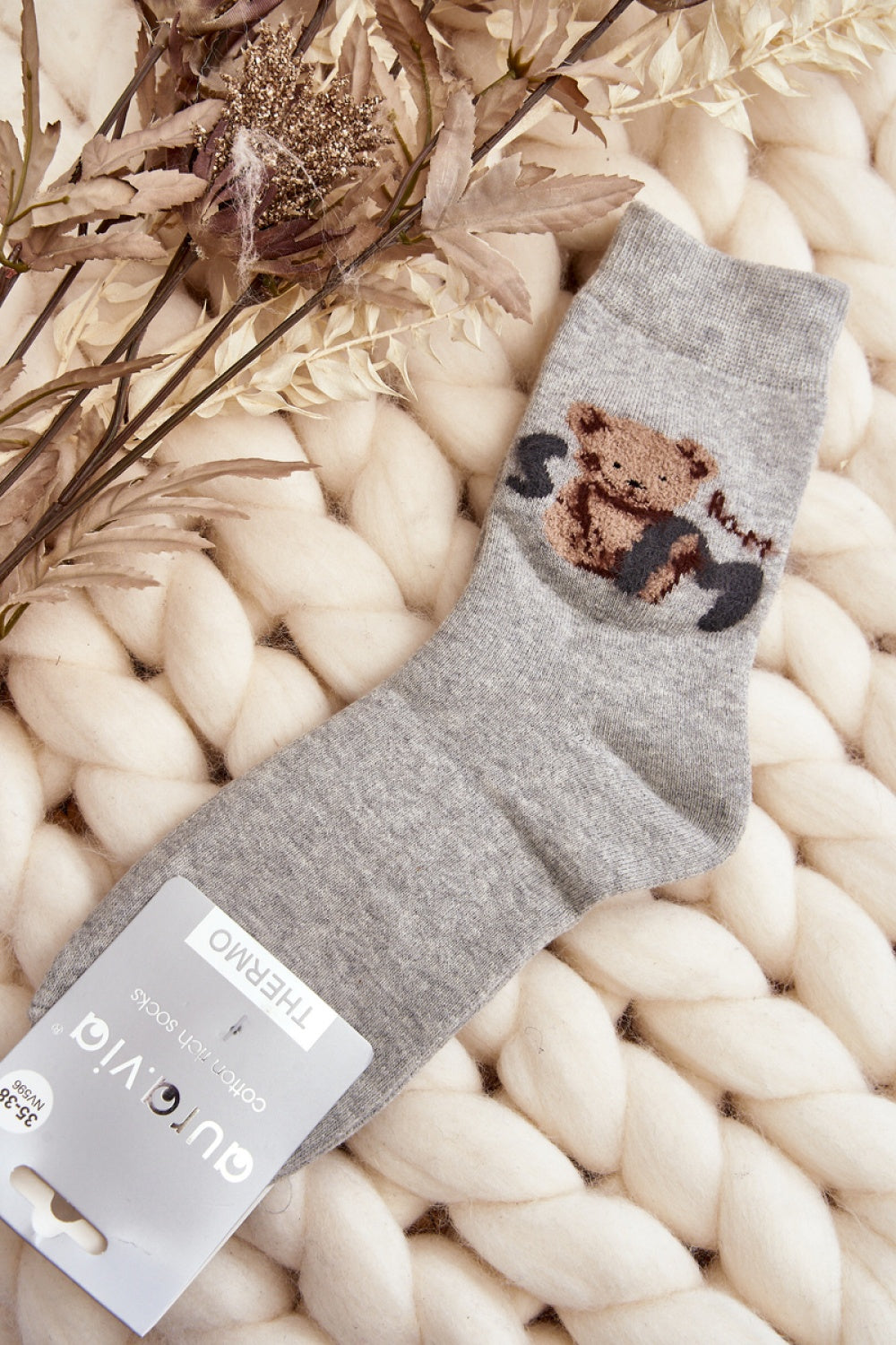Chaussettes femme Step in style — gris