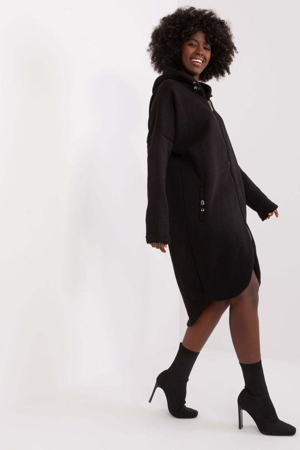 T-shirt femme Relevance Sweatshirt Sweatshirt — noir