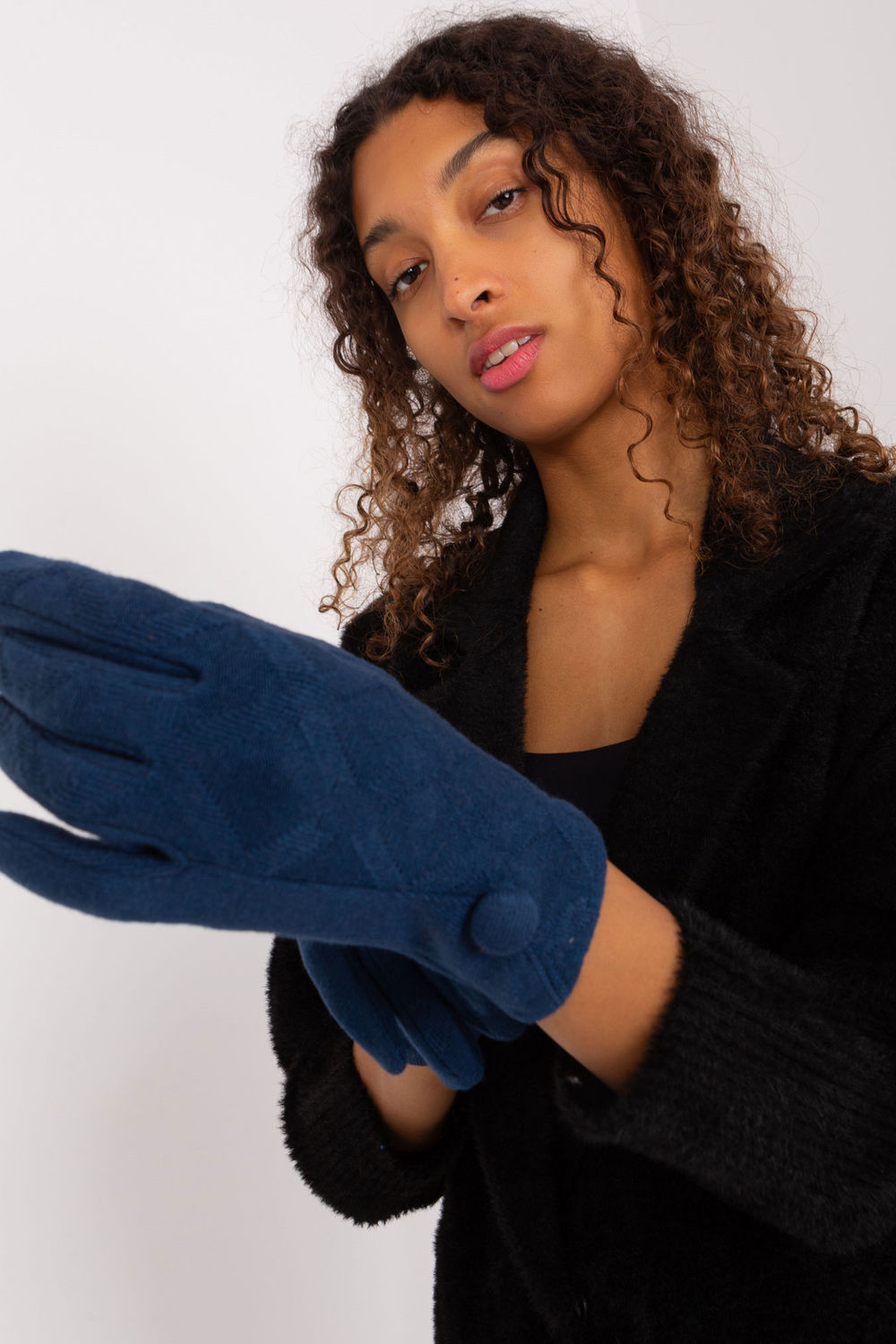 Gants femme AT — bleu