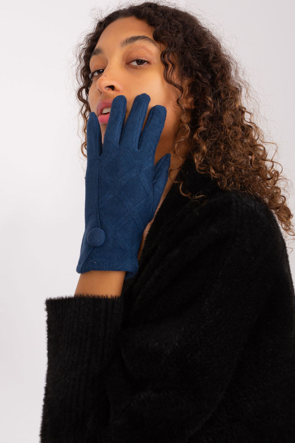 Gants femme AT — bleu