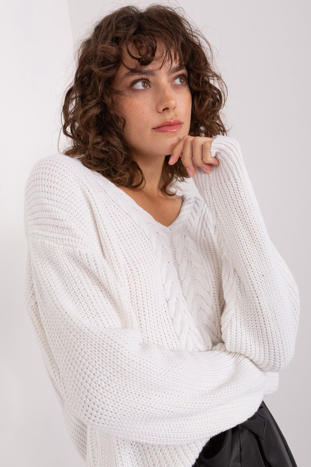 Pull femme Badu Chandail Chandail — beige