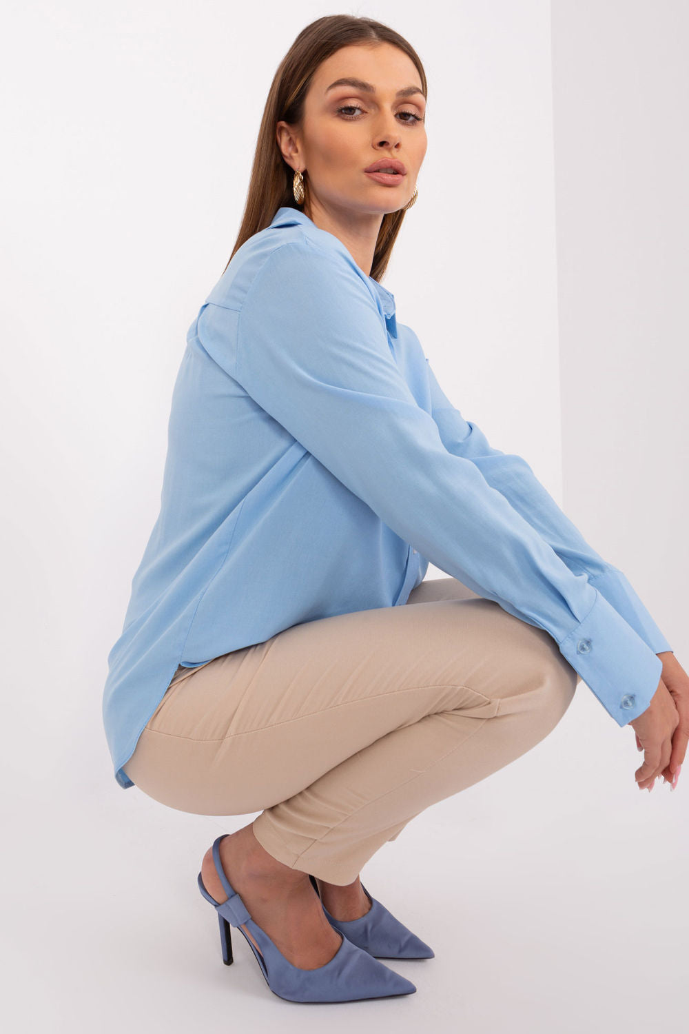 Blouse femme Lakerta — bleu