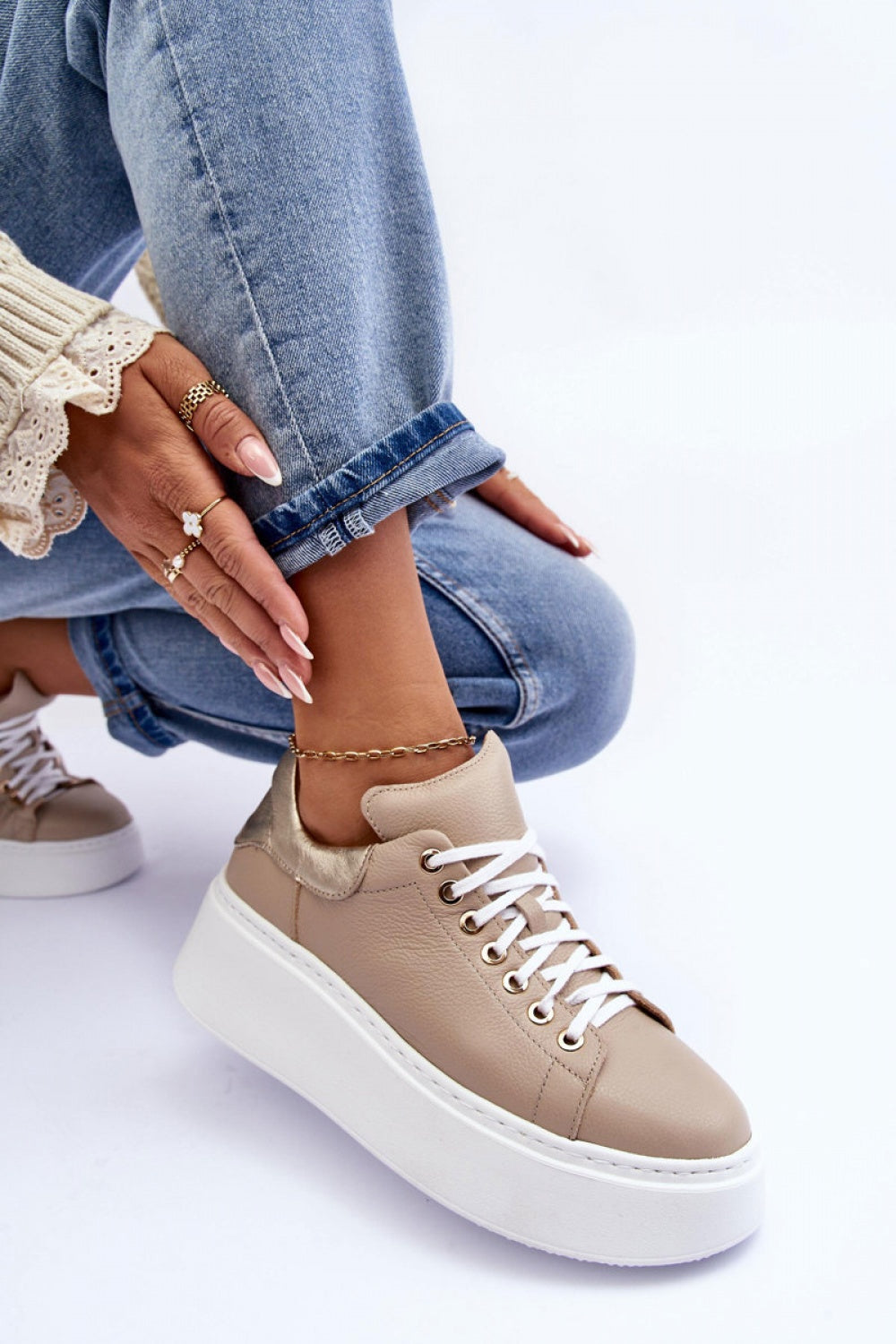 Chaussures de sport femme Step in style — beige