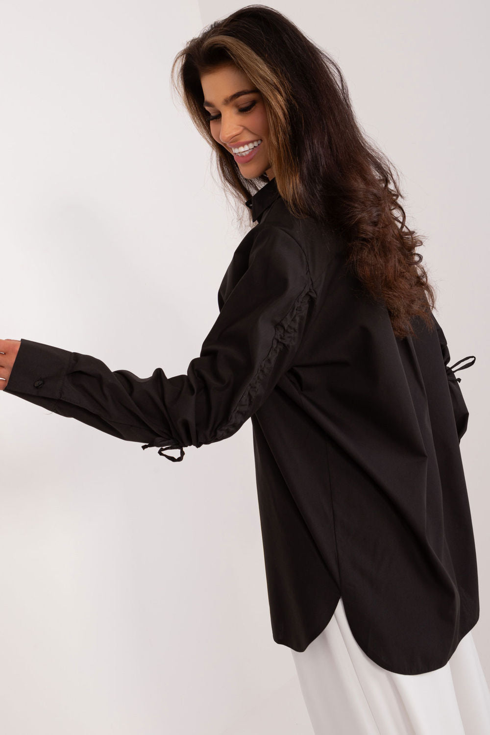 Blouse femme Lakerta — noir
