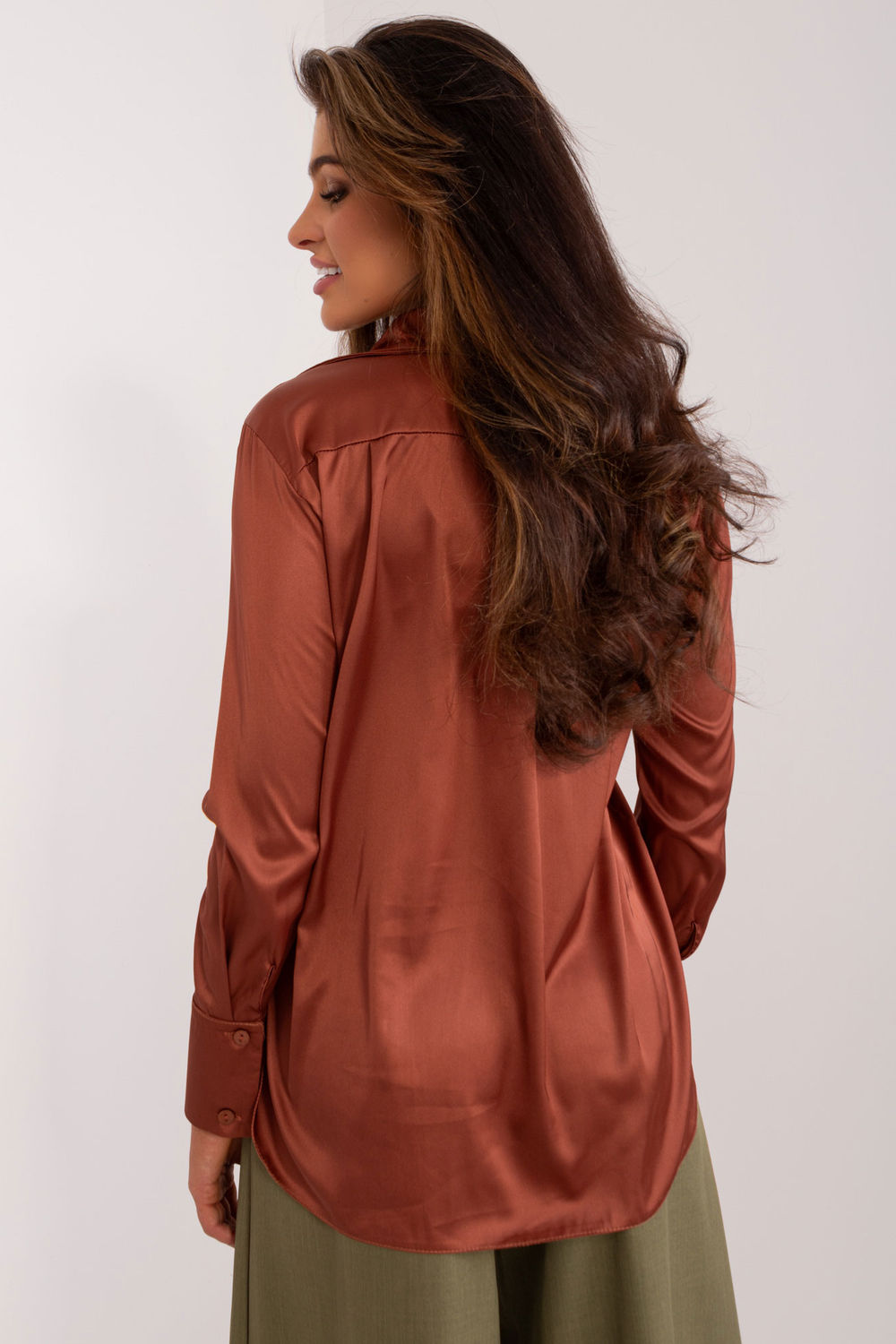 Blouse femme Lakerta — brun