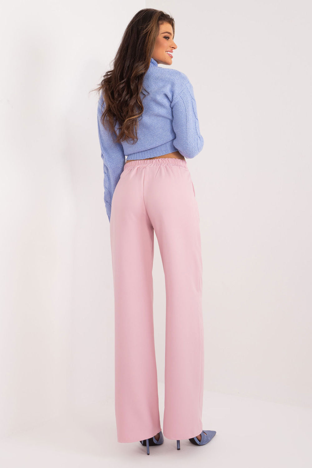 Chaussures à talons femme Rue Paris Pantalon Pantalon — rosé