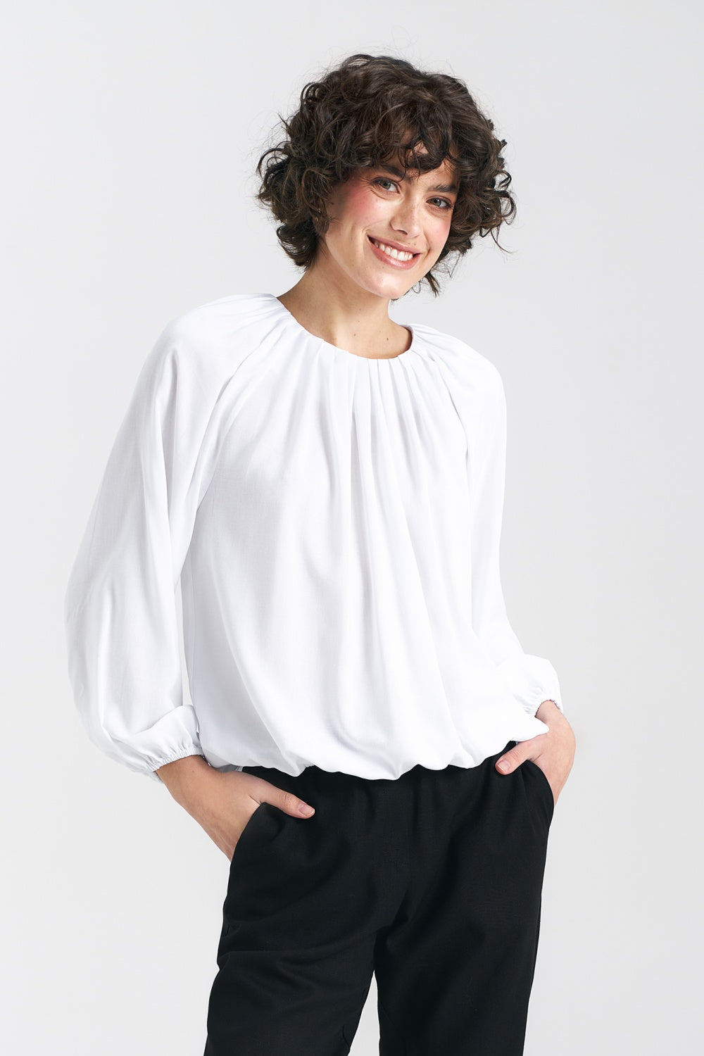 Blouse femme Nife Chemisier Chemisier — beige
